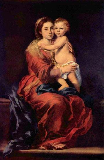 Bartolome Esteban Murillo Madonna with the Rosary Germany oil painting art